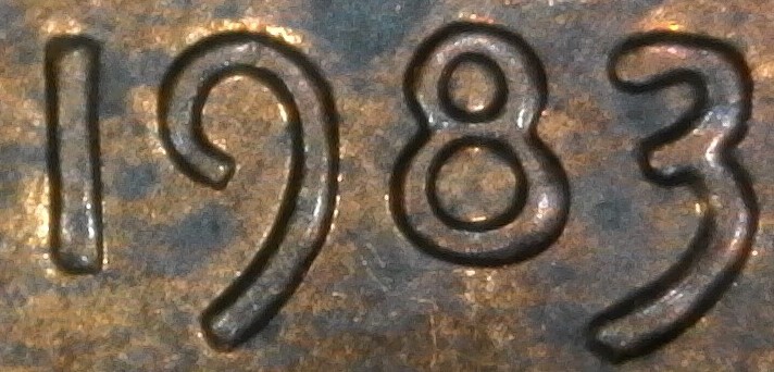 1983-P-Lincoln-Memorial-Cent-1-DO-004-Class-6-DDO-Thank-You-Bate!
